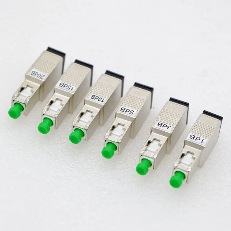 Новый волоконно оптический адаптер соединитель SC/UPC Female SC/APC Male 1 ~ 20dB