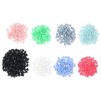 

100Pcs Hot New Colorful Love Silicone Cord Locks Soft Adjustable Non Slip Stopper Lanyard Buckle Drawstrings Toggles Accessories