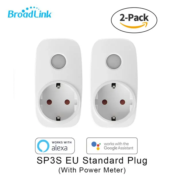 SP3S-EU 2PCS Broadlink RM PRO+ RM33 Универсальный Интеллектуальный пульт дистанционного управления умный дом автоматизация WiFi+ IR+ RF переключатель для IOS Android телефон - Цвет: SP3S-EU 2PCS