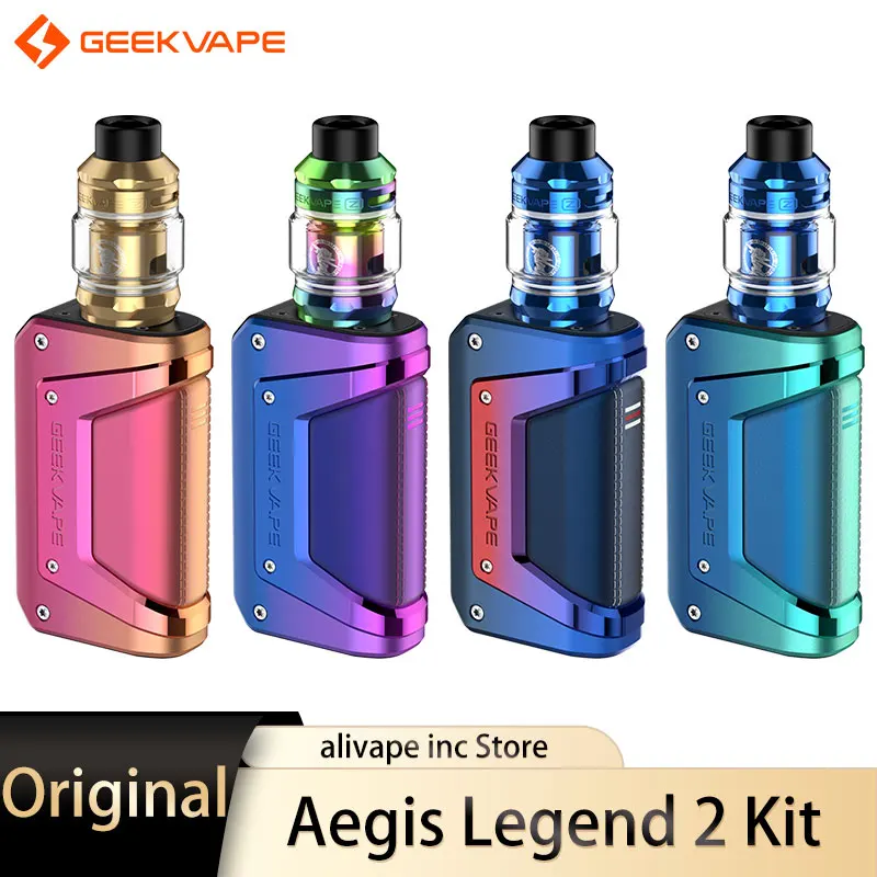 GeekVape Kit de Cigarette électronique L200 Aegis Legend 2, 200W, avec réservoir Z Sub Ohm