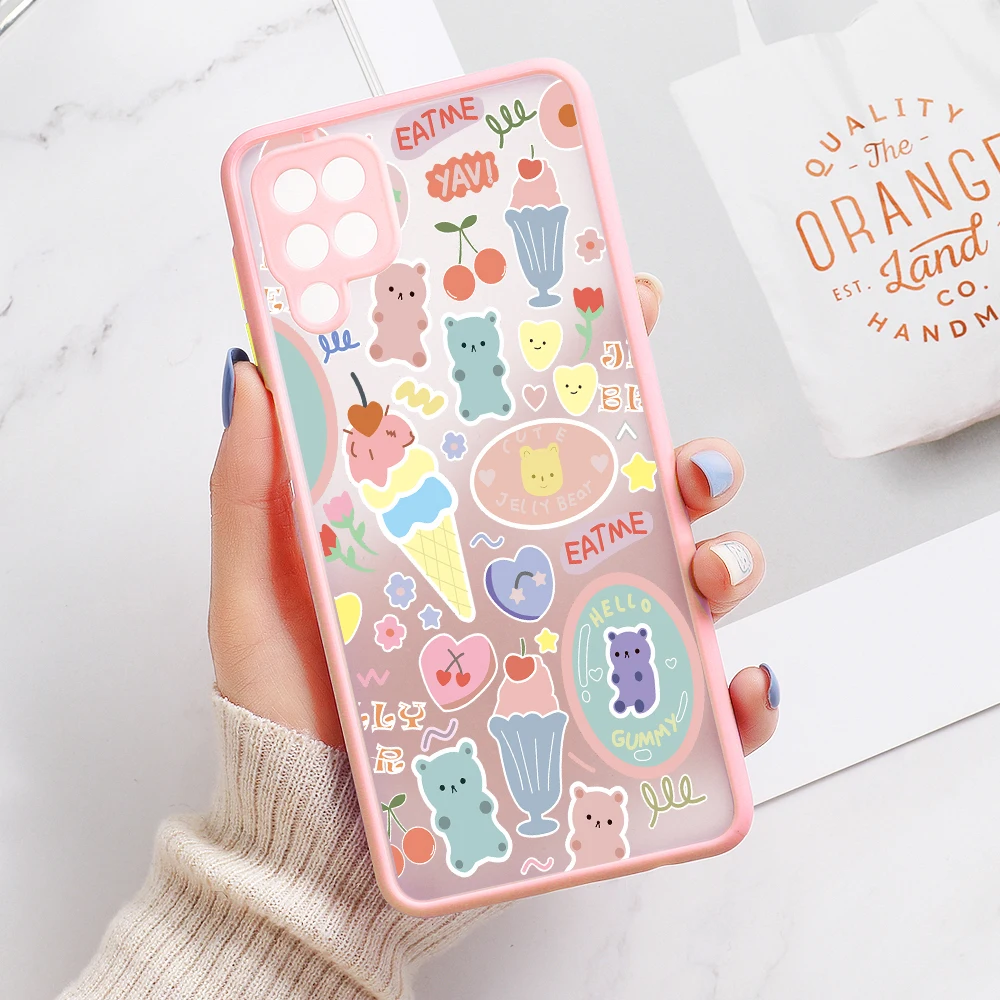 A32 Case For Samsung A52 Case Luxury Cover Samsung A72 A51 A 32 A71 A50 A70 A31 A21S A12 S21 Ultra S20 FE Plus A30 A52S 5G Funda
