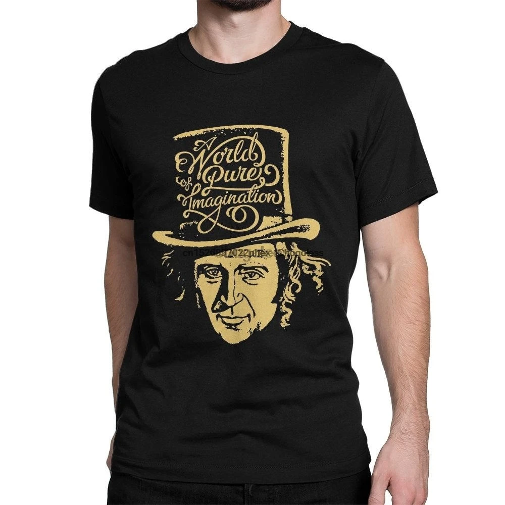 Willy Wonka &amp the Chocolate Factory T Shirt A World of Pure воображение Tee Мужские Женские размеры |