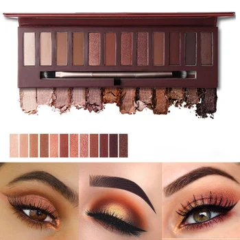 

2019 12 Colors Eye Shadow Tray Set Eyeshadow Palette Eye Shadow Makeup Powder Blender Perfect Color Gorgeous Cosmetics