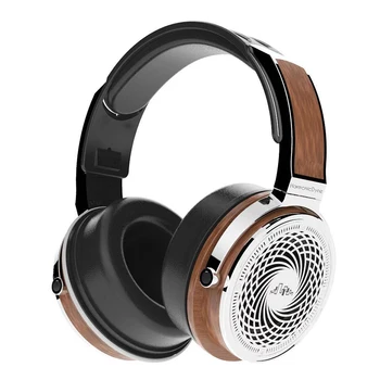 

HarmonicDyne Helios 50mm German-Engineered Dynamic Driver Headphone, High-Definition Audio Performance, Walnut Housing