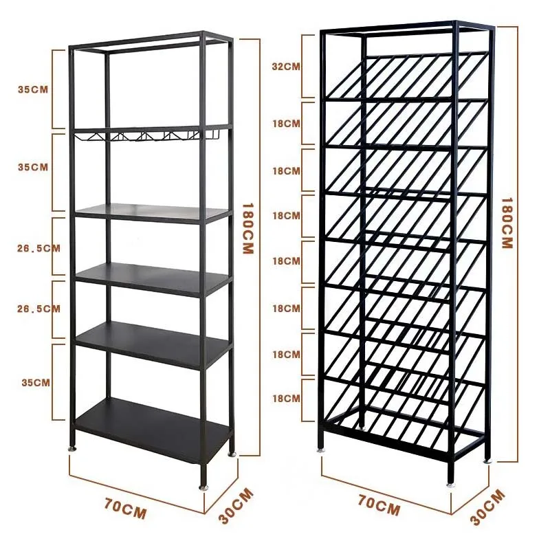 

mesa bar Goplus 8-Tier iron art Wine Rack Display Storage Shelf Holder Home Kitchen