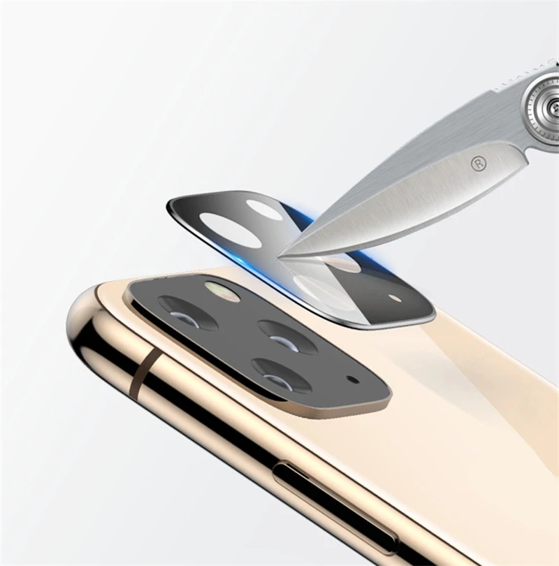 Защитная крышка для объектива камеры iPhone 11 металлическое алюминиевое защитное