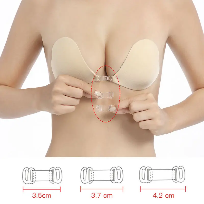 Бюстгальтеры Nubra Для женщин свадебное платье с торжественное платье прозрачным нижним бельём тонких бретельках пуш-ап Пуш-ап небольшой для бюста, груди площадку ультра-Тхи