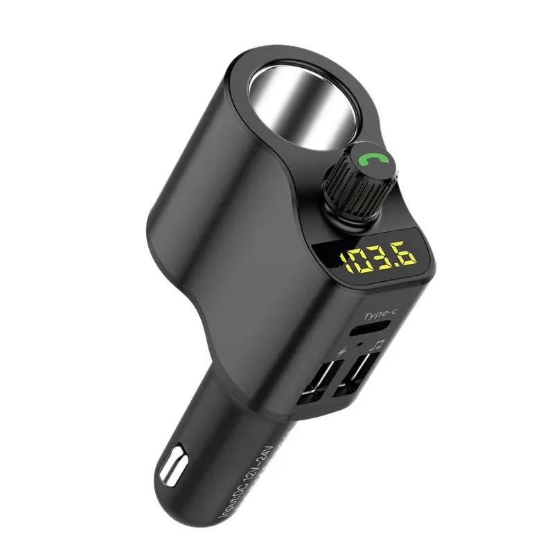 BT01 Автомобильный MP3-плеер Многофункциональный Bluetooth fm-передатчик приемник 3USB автомобильный прикуриватель автомобильное зарядное устройство