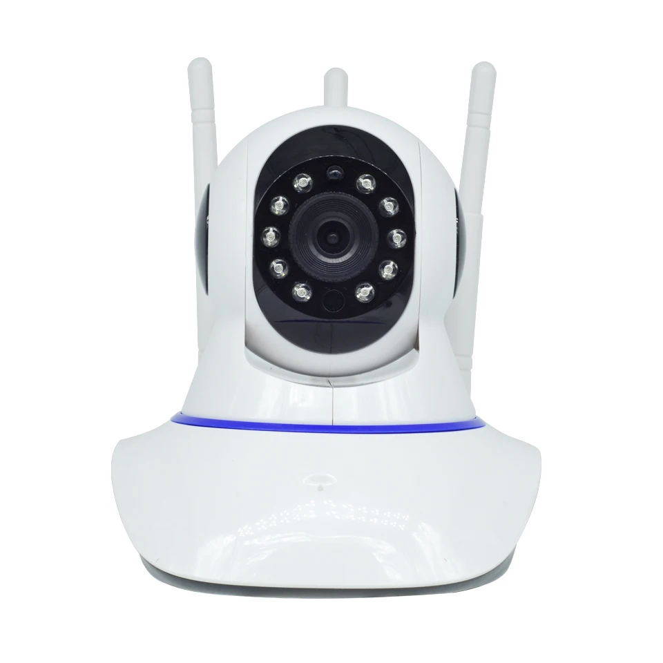 AOUERTK 720P WIFI Rotating Smart Home Camera Wifi Baby Monitor Surveillance PTZ Remote access IP Camera TF Card Slot