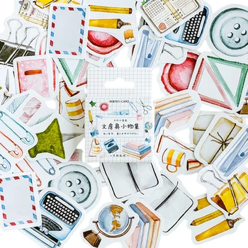 

46pcs/box New Cute Learning Gadget Stickers Decoration DIY Diary Note Label Multifunction Sticker For Scrapbooking