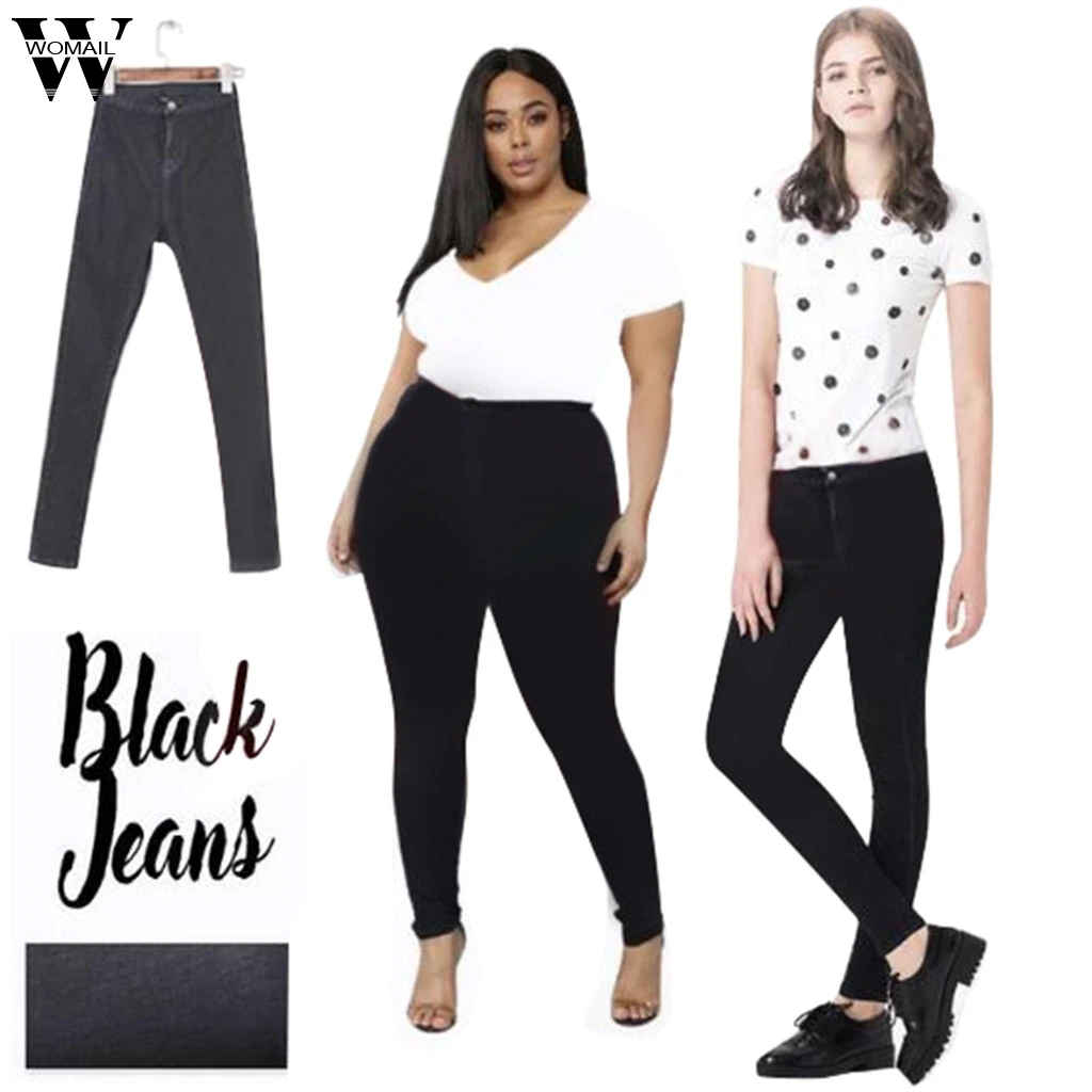 Womail, эластичные джинсы длиной до щиколотки, узкие брюки, джинсы с высокой талией, полностью облегающие джинсы для женщин AG05