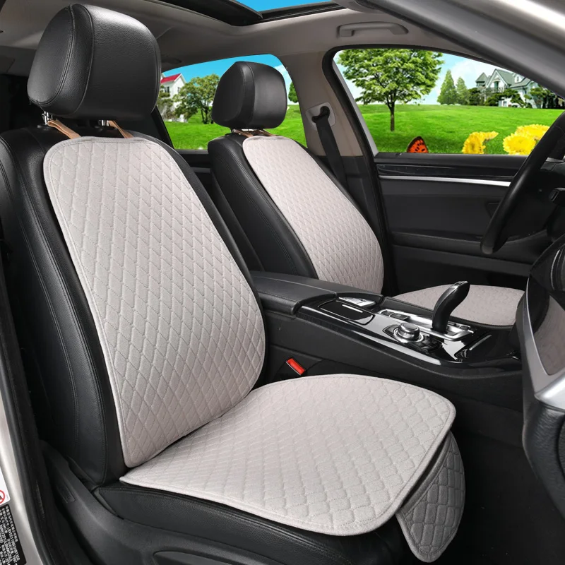 FlaxCarSeatCoverProtectorwithBackrestFrontRearSeatBackWaist
