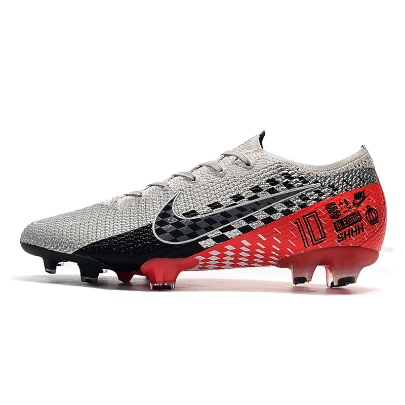 AT7898-006 Оригинальные футбольные кроссовки NIKE VAPOR 13 ELITE FG, новинка Mercurial Superfly 7, мужские высокие кроссовки AssassinAthletic, дизайнерские кроссовки, AQ4176-044 - Цвет: AT7898-006