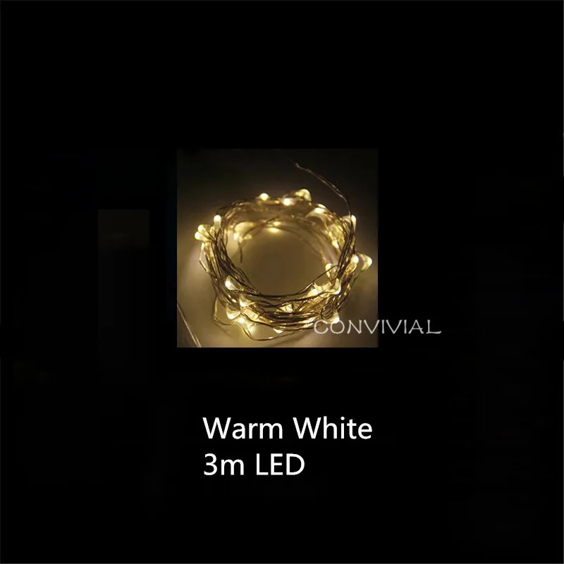 Warm White String Светящийся светодиодный БОБО воздушный шар с палочками гелиевый прозрачный шар Свадебные украшения на день рождения детский прозрачный СВЕТОДИОДНЫЙ шарик - Цвет: Warm White String