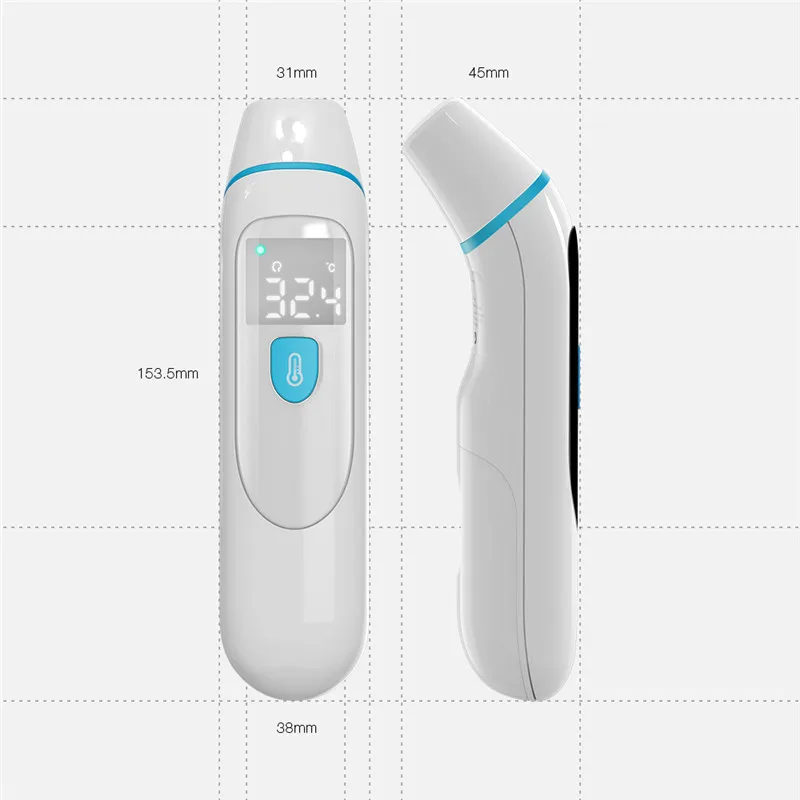 DIGOO Многофункциональный Детский/Взрослый Цифровой термометр инфракрасный термометр для тела бесконтактный прибор для измерения температуры