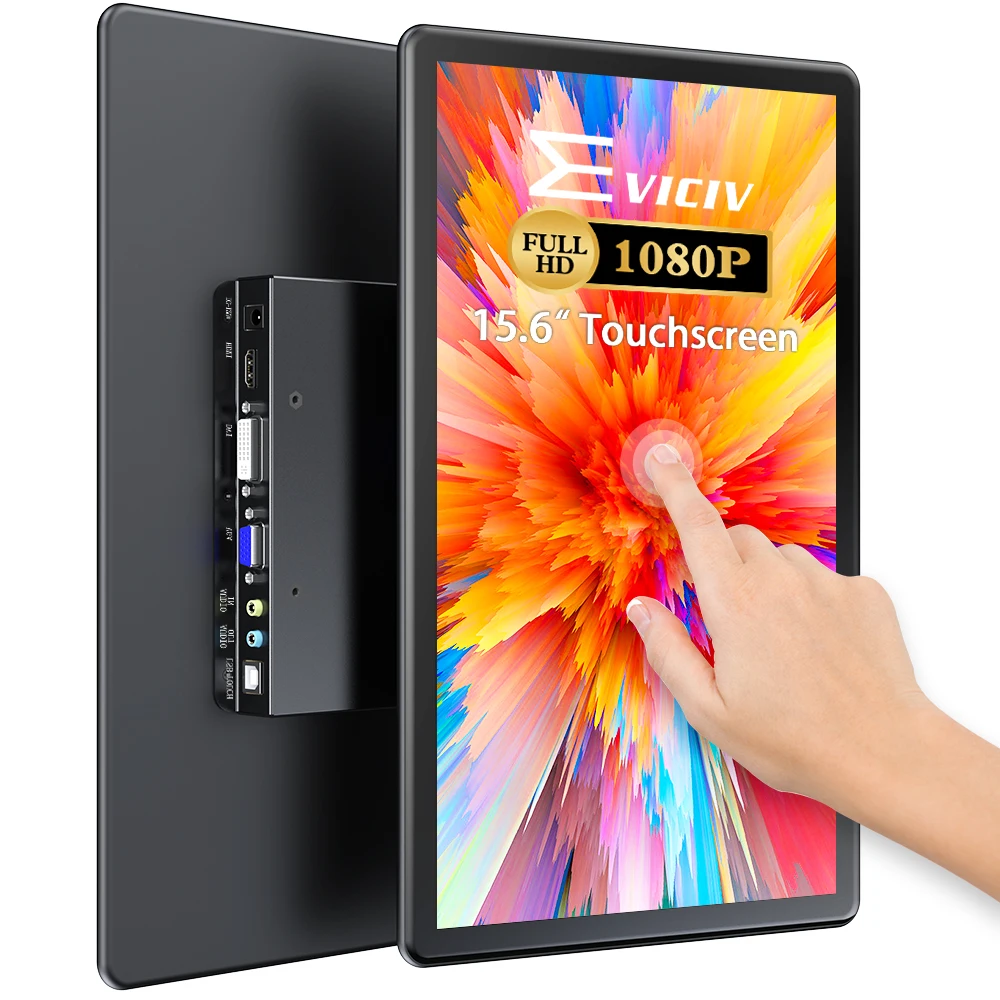 モバイルモニター EVICIV 15.6インチ 4k IVV 4K モバイルモニター 15.6