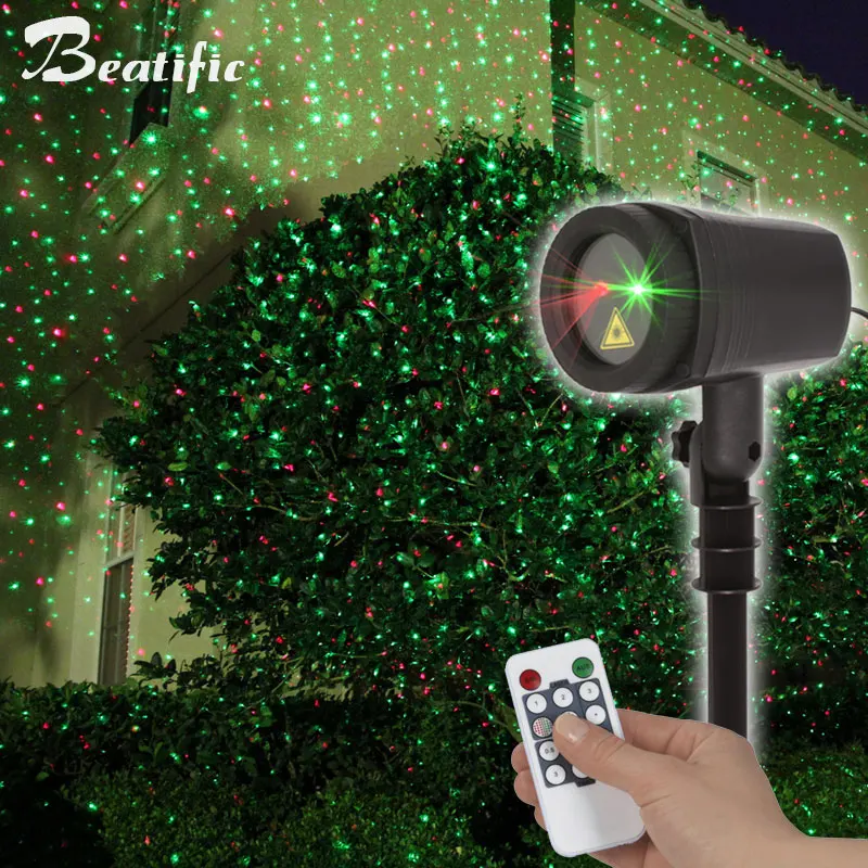 Projector laser christmas lights LED Christmas External Waterproof decorations 