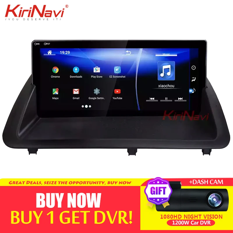 

KiriNavi Octa Core 10.25" Android 7.1 Car Radio GPS Navigation For Lexus CT200 Car Dvd Multimedia Player 2011-2018 Bluetooth 4G