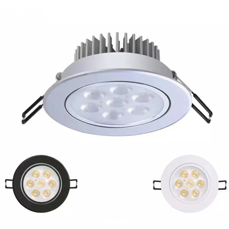 LED Downlights 3W 6W 10W 14W 18W Recessed Ceiling Spot Lights ac85-265V Indoor Lighting