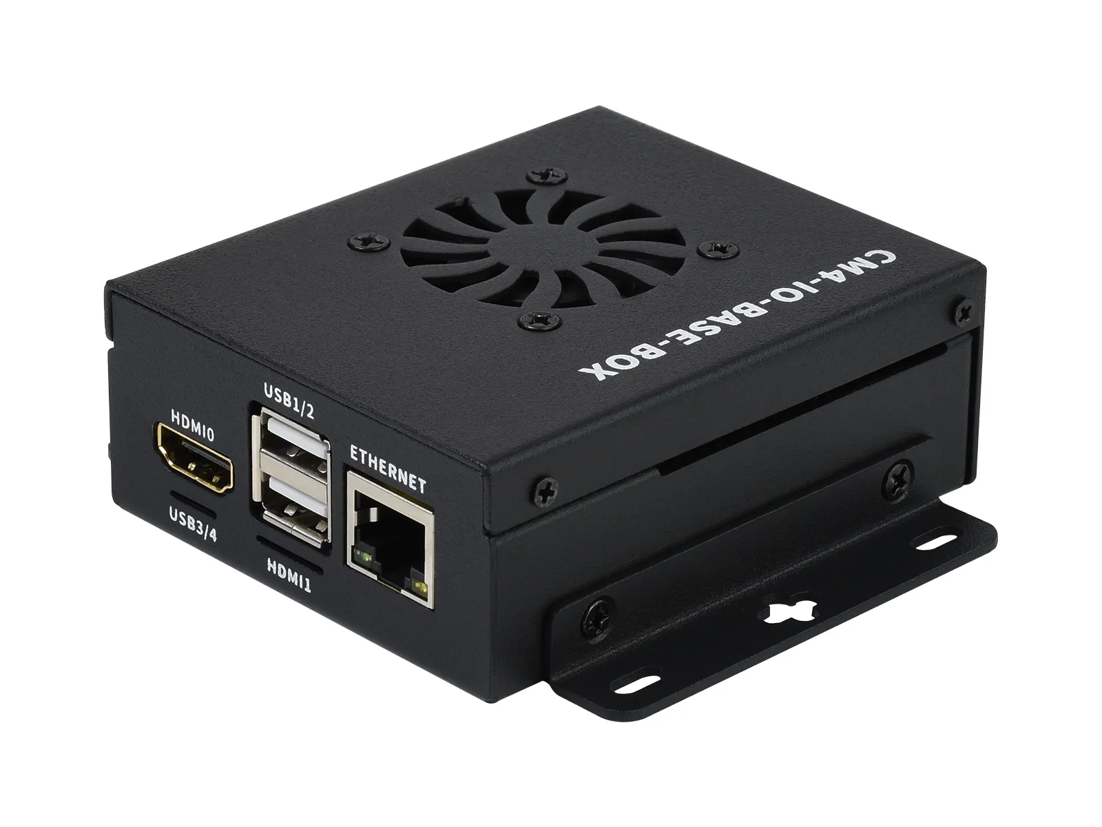 Não Incluso Módulo de Computador Host Mini Cabeçote Interno Placa Mini io Ver Completo Caixa de Metal com Ventilador de Refrigeração Cm4 Quadro demonstração - Imagem 2