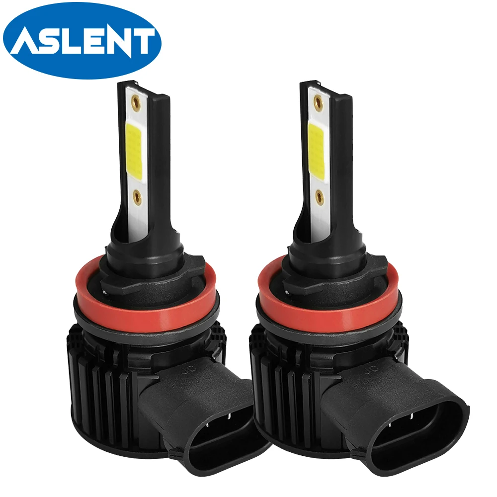 

2PCS H7 LED Headlight Lamps HB3 HB4 9005 9006 H11 H8 H9 6500K White Blue 8000K Auto Mini Headlamp Car Bulbs 12V Fog Light