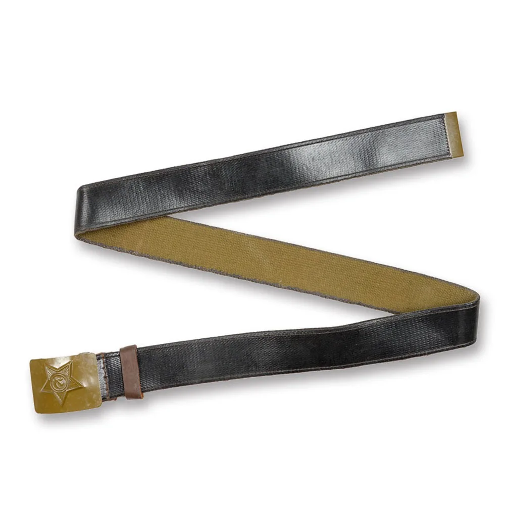 

SURPLUS ORIGINAL USSR SOVIET MILITARY GARRISON CANVAS STRAP BELT WAISTBAND Souvenir