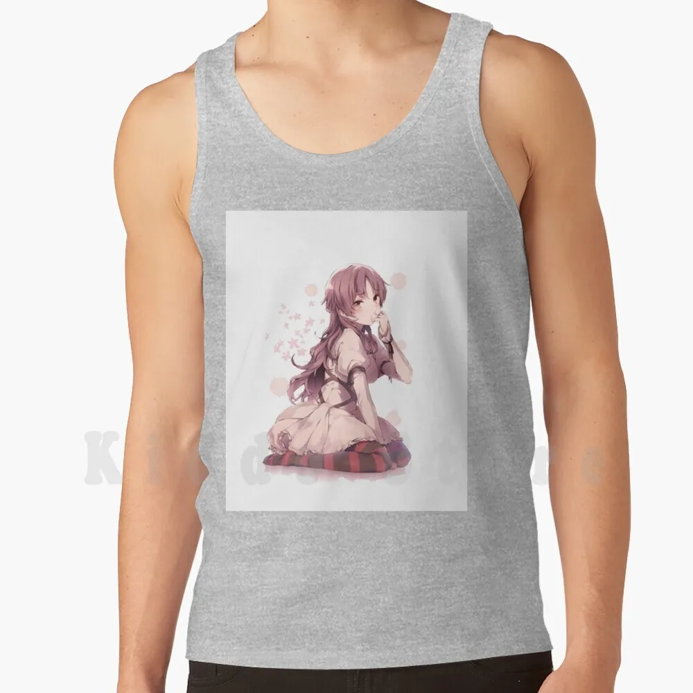 Mirai Nikki Canotte Gilet 100% Cotone Mirai Nikki Mirainikki Uryuu Uryuu Anime Animation Girls Sexy Kawai Kawaii Manga