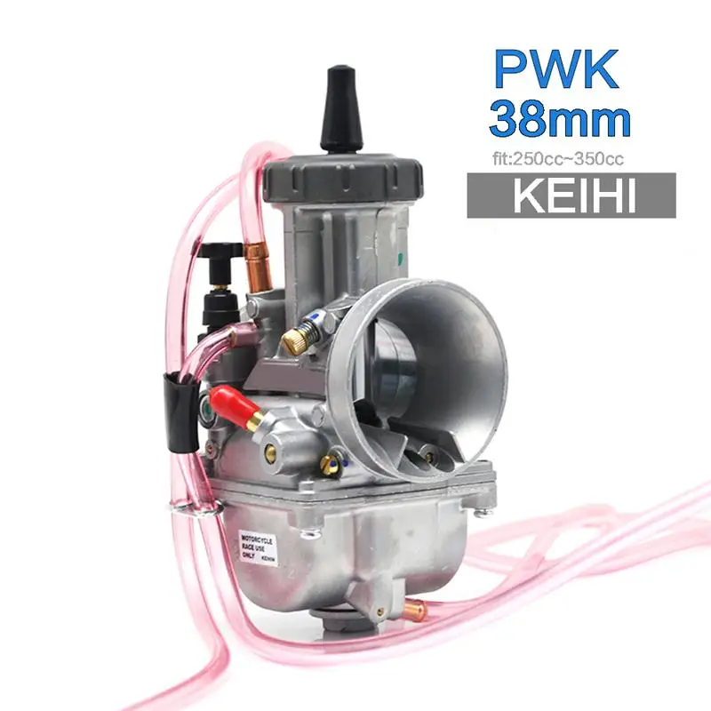 Alconstar-33 34 35 36 38 40 42 мм мотоцикл Keihin Карбюратор Carb 2 T/4 T Скутер ATV UTV внедорожный кафе гонщик питбайк 125CC-500CC - Цвет: 38mm