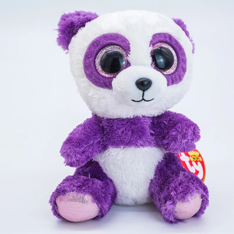New 15cm Ty Big Eyes Peas Plush Animal 