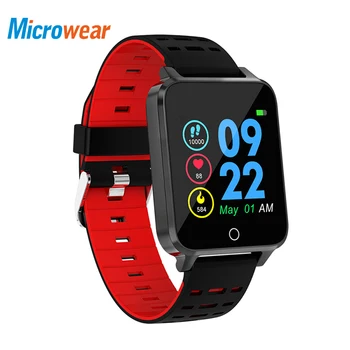 

Microwear X9 Smart Watch Men Fitness Bracelet Tracker Heart Rate Monitor 1.54" Screen IP68 Waterproof Smartwatch For iOS Android