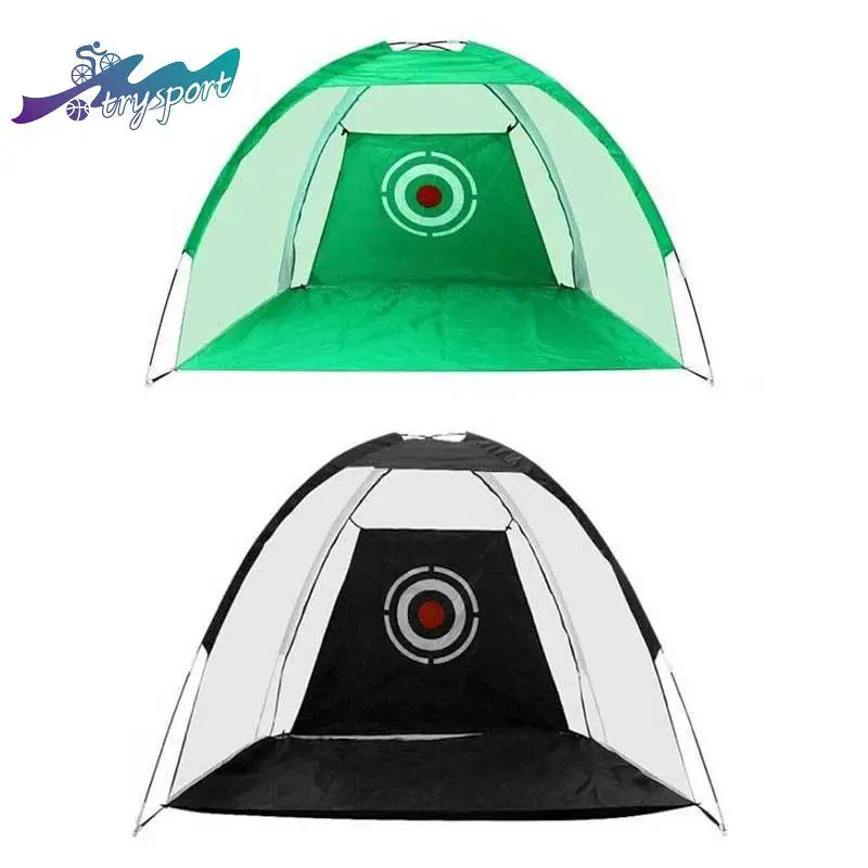 

golf training equipment mesh golf goal practice net outdoor Golf practice net tent golf batting cage garden grass practice tent