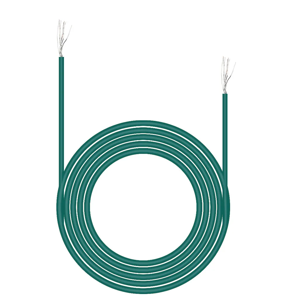 3m CARPRIE UL1007 20AWG кабель гибкий многожильный соединительный провод шнур электролиния зеленый 3/5M Earphpne аудио-Стерео адаптер Cables-L916 - Цвет: 3m