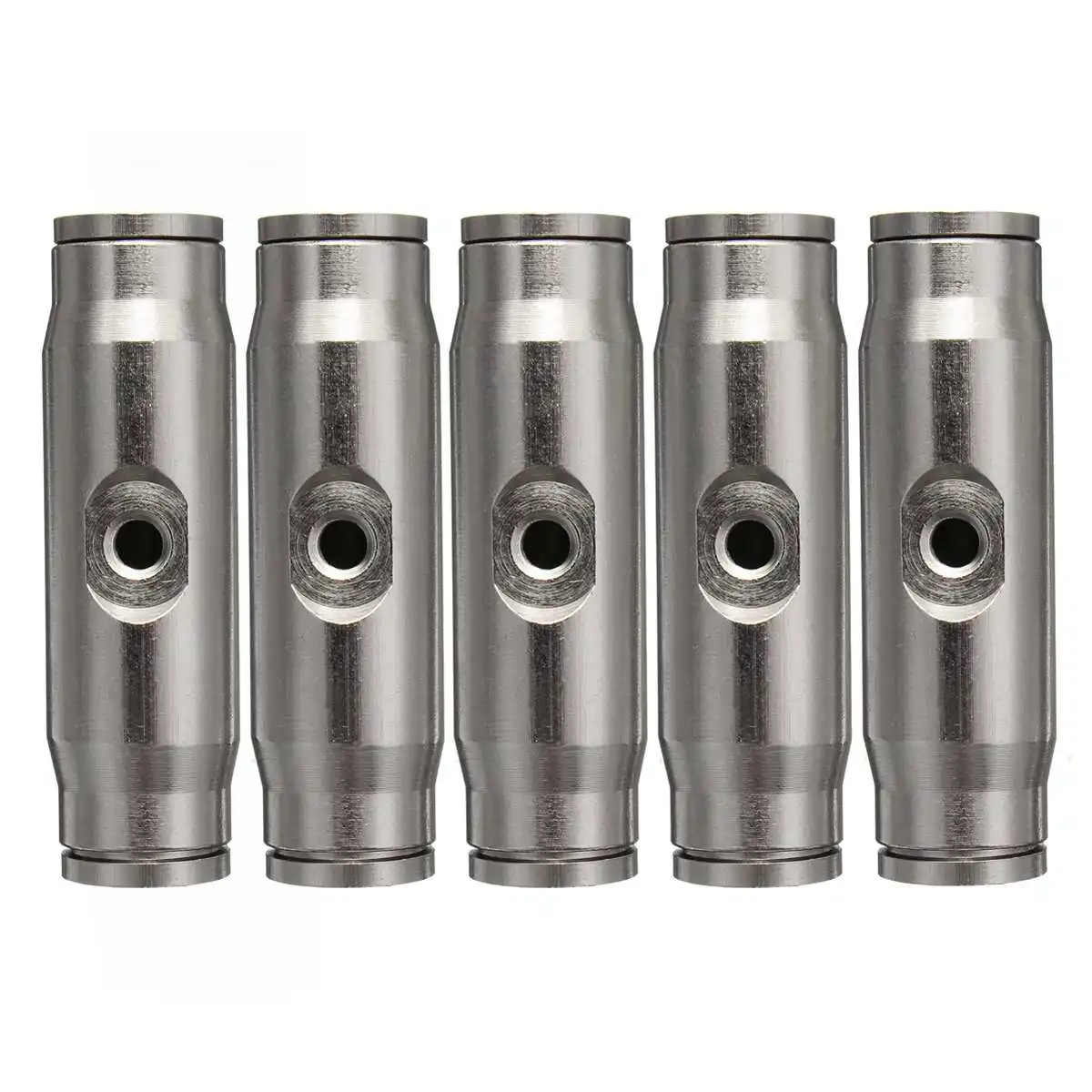 

5Pcs Slip L Coupling Tee 3/16 Inch Compression Coupling OD Tubing for 9.52PE Brass Tube