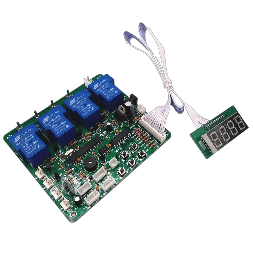 Display Timer Board para Bill Acceptor Time Control Pcb para Máquina de Lavar Roupa do Carro Dígitos Jy21 - Image 2