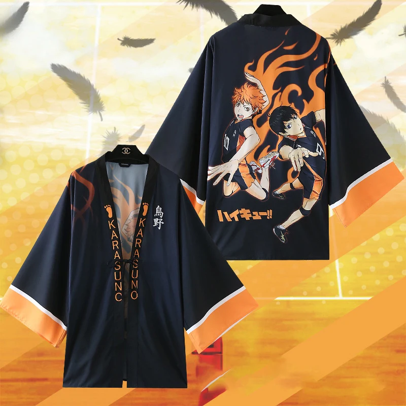 

Volleyball Sport Anime Haikyuu To The Top Cosplay Costume Hinata Shouyou Volleyball Cape Tobio Kageyama Cloak Karasuno High Team