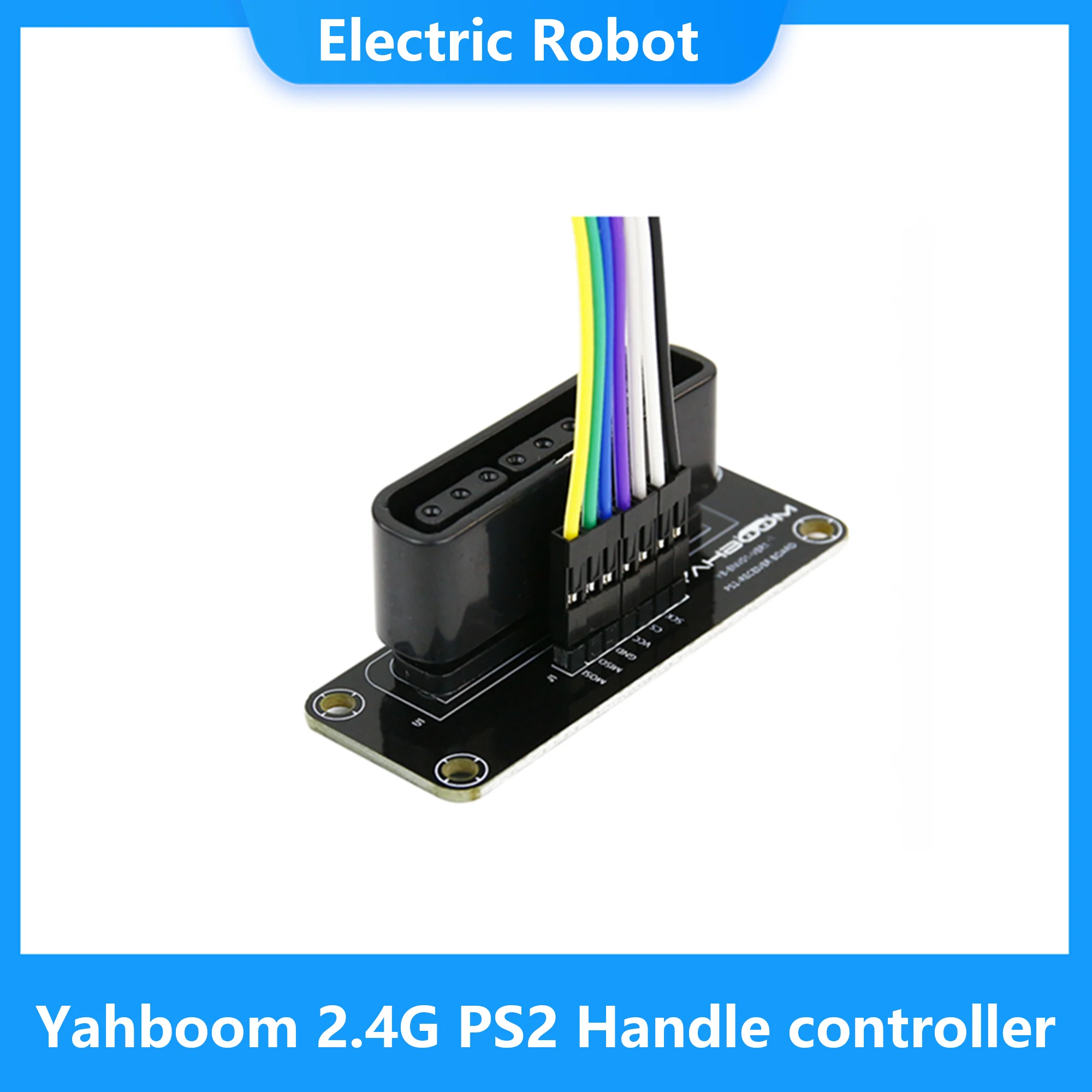 Yahboom 2.4G  PS2 ڵ Ʈѷ, κ Ʈ ڵ  