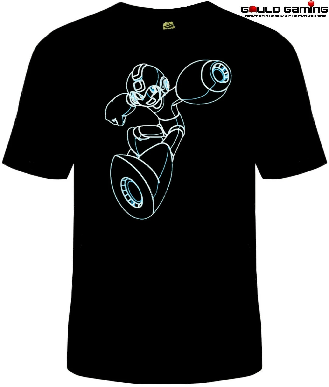 Mega Man Tron футболка унисекс для взрослых забавные размеры NES Quickman видео игры