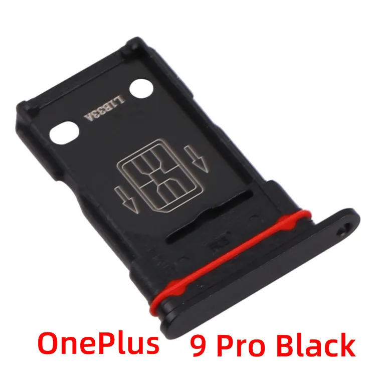 iphone mobile frame Sim Tray For Oneplus 9 Pro SIM Card Tray Replacement Parts SIM Card Slot Holder Oneplus 9, 9R Sim Card Slot aluminium frame phone Housings & Frames