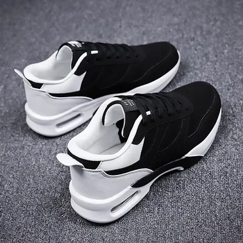 

sapatos slip zapatos mens hombre Shoes men casual sapato trainers Casual white sale Sneaker black Male solid sneaker for man de