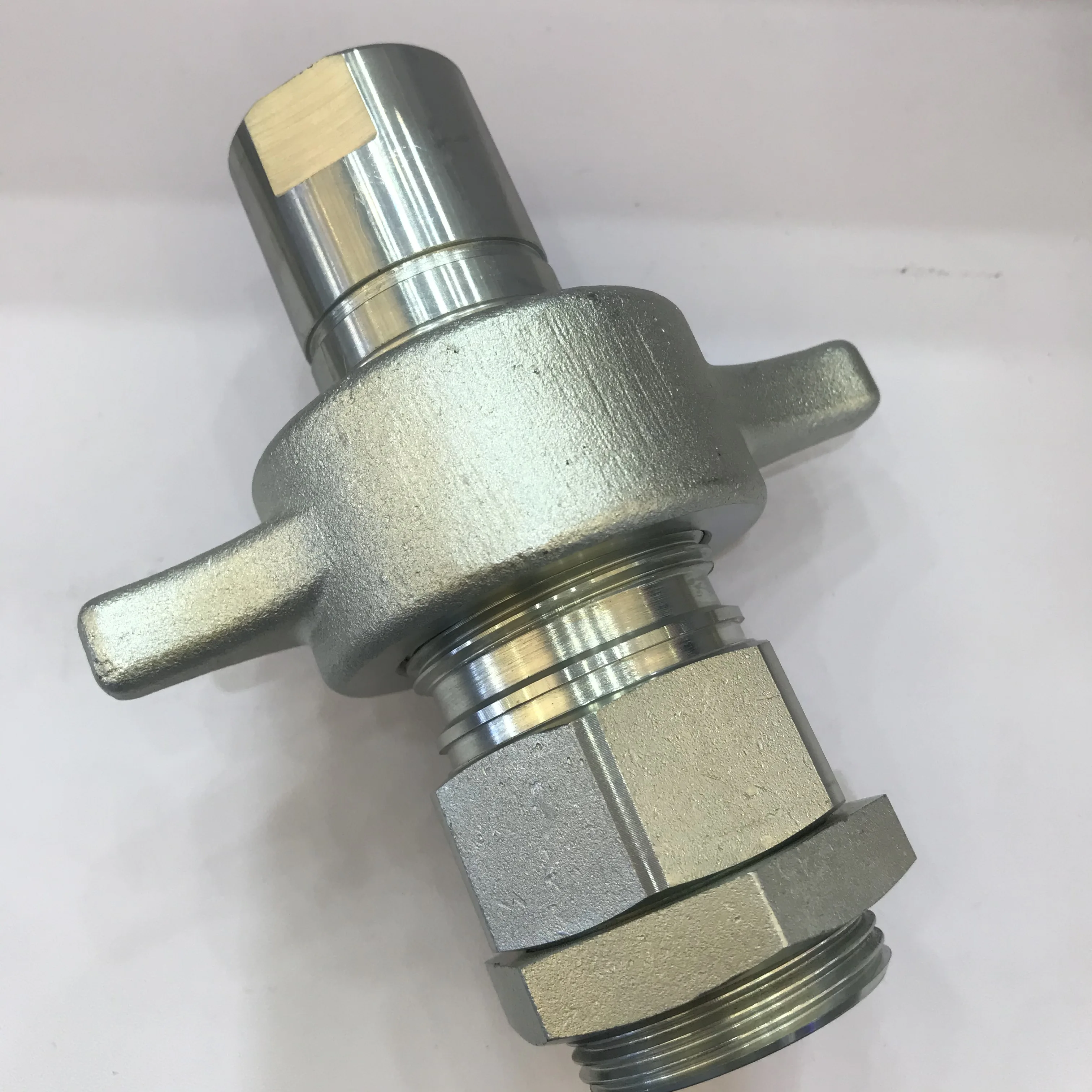 

3/4" 1 Inch BSPP thread Steel Thread Locked Type Hydraulic Quick Coupling