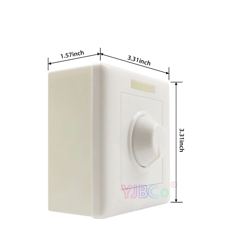 Single color Wall Switch LED Dimmer DC12-24V 8A controller with IR 12Keys Remote Control For Single Color LED Strip Light Bulb