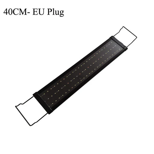 400CM-EU Plug 30-60 см ЕС США штекер светодиодный светильник для аквариума с выдвижными кронштейнами синий белый светильник светодиодный светильник для аквариума - Цвет: 400CM-EU Plug