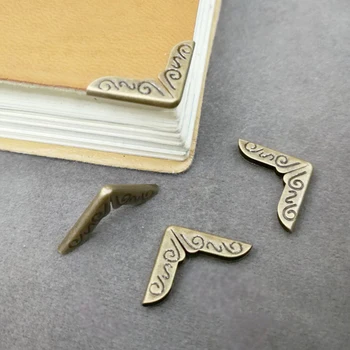 

150PCS Notebook Protective Corner Metal Protective Corner Staff Kids Teacher