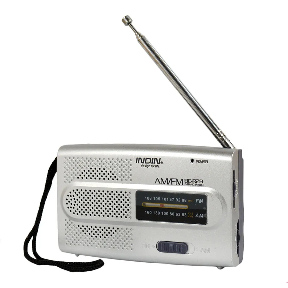 Портативный AM/FM мир радио приемник Карманный Универсальный радио приемник встроенный динамик высокопроизводительный AM/FM радио приемник