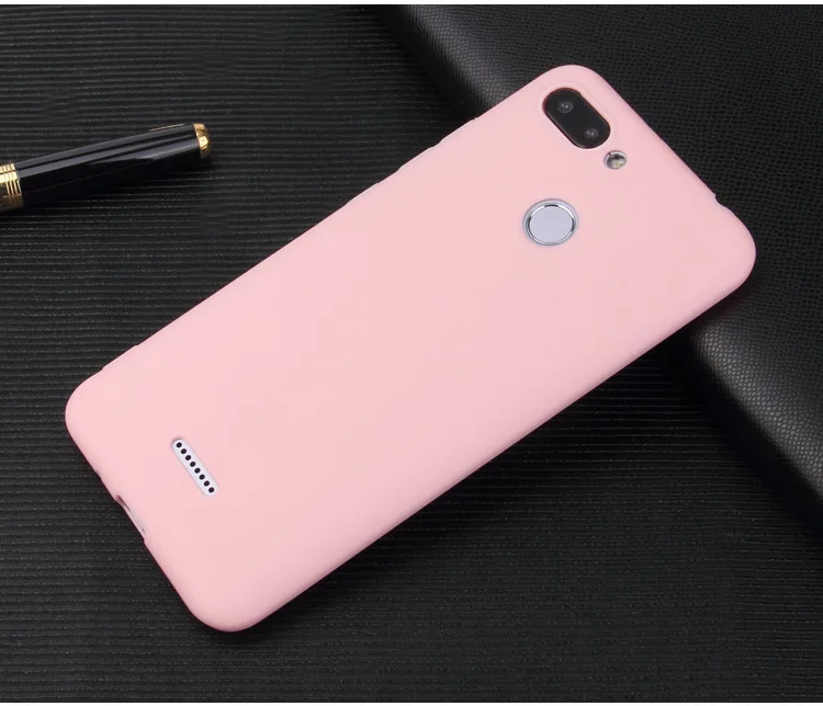 AAA For Xiaomi Redmi 6 6A Case Xiaomi Redmi 6 Redmi 6A 5.45"inch Luxury Ultra thin  Matte TPU Silicone Phone Case