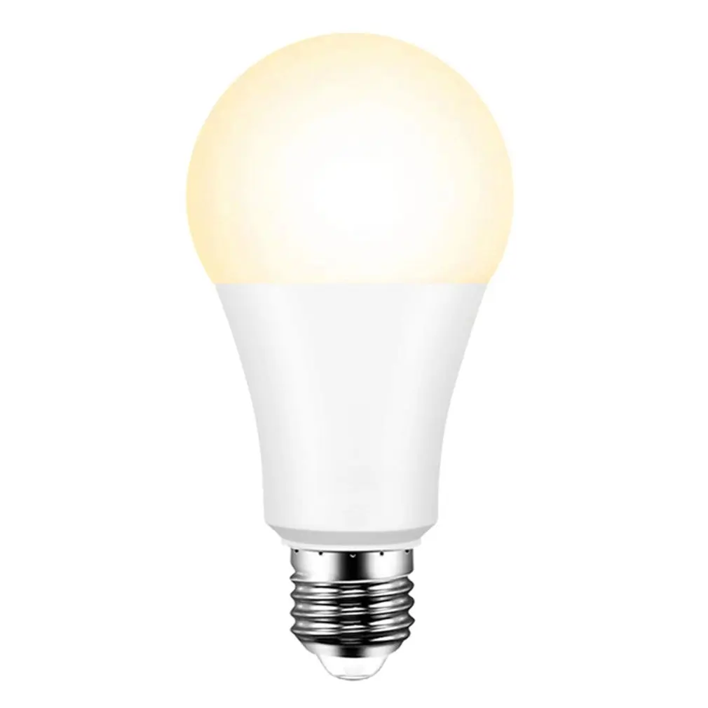 

WiFi Smart Light Voice Control Cold And Warm White Double Color E27 Bulb Light Color Temperature Control