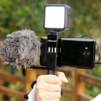 

Non Slip Stand Selfie Stick Aluminum Alloy Phone Holder Tripod Adapter Hot Shoe Mount Adjustable Clip Screw Mini For IPhone 7