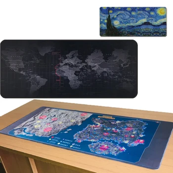 

Almohadilla Raton Ergonomica Large Desk Mat Soft Rubber Pad For Speed Wireless Keyboard Laser Mouse Mice For World Of Warcraft