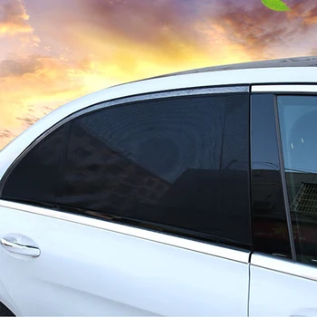 

Car Window Cover Sunshade Curtain UV Protection Shield Sun Shade Mesh Solar Mosquito Dust Protection
