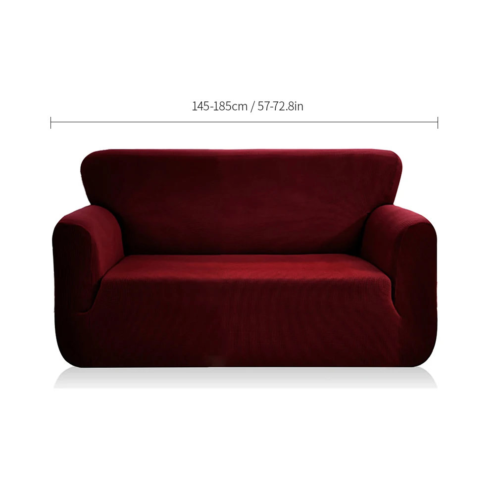 Универсальный жаккардовый растягивающийся стул/Loveseat/чехол для дивана без бретелек Чехол Съемный моющийся покрывающий коврик протектор мебели